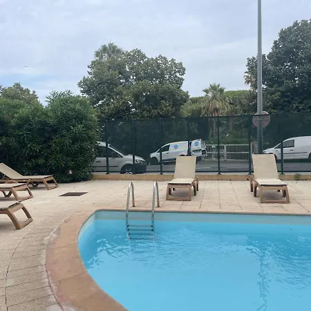아파트 Juan Les Pins: 2 Pieces Avec Piscine Proche - Fr-1-252-194